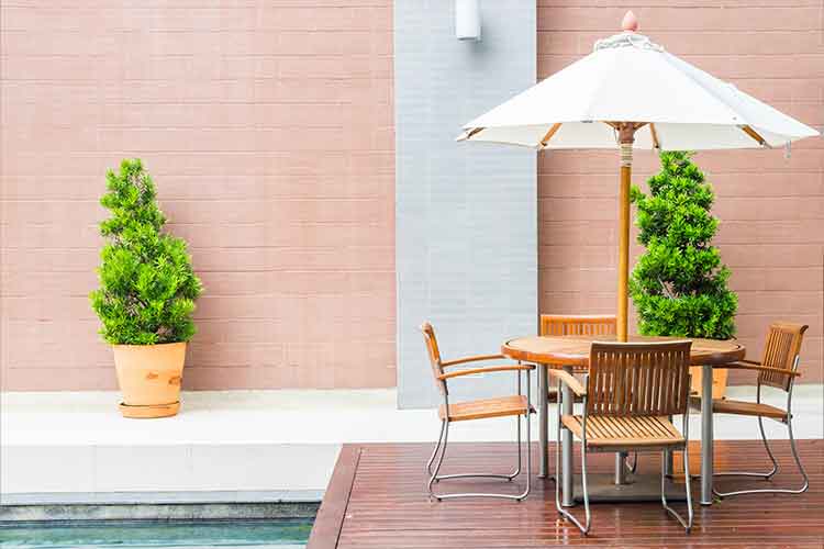 Slip-resistant poolside paving that improves safety, drainage, and modern outdoor aesthetics.