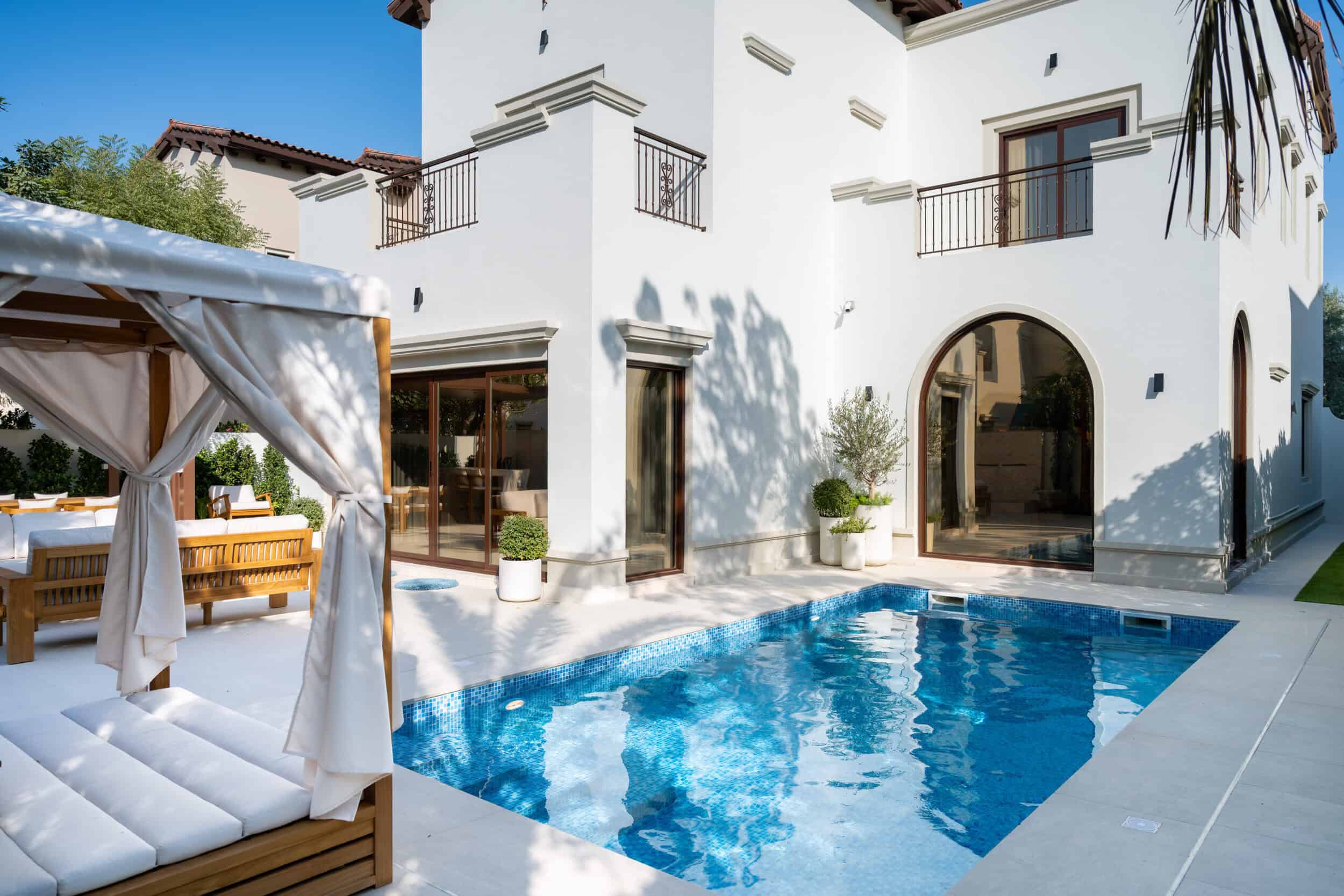 We create villa pools that blend naturally with your home architecture, landscape, and outdoor lifestyle for a seamless finish.